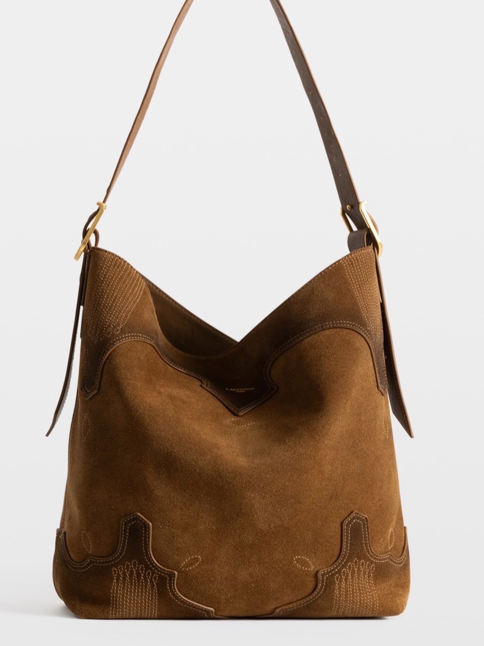 Zadig and Voltaire - Jane Suede Hobo - Picture 6 of 11